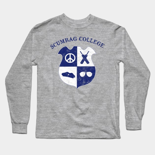 Scumbag College Long Sleeve T-Shirt by Stupiditee